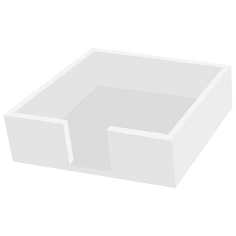 Lacquered Wood Napkin Caddy •White(Lunch Size)