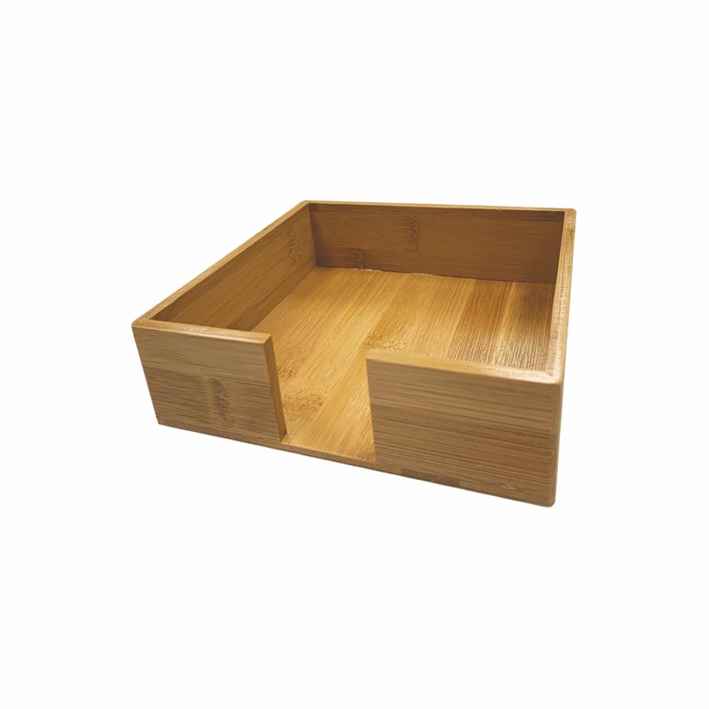 Paperproducts Design Bamboo Lunch Napkin Caddy - Thumbnail 2