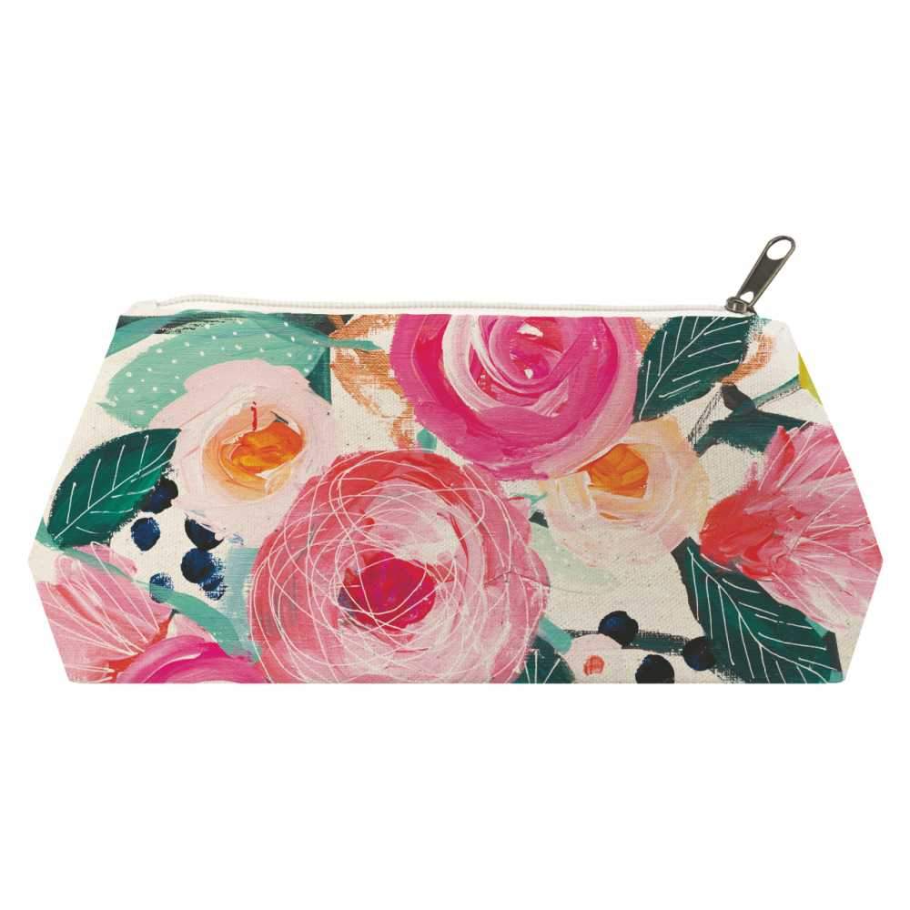 belle rose makeup travel bag La Belle Rose Canvas Cosmetic Bags