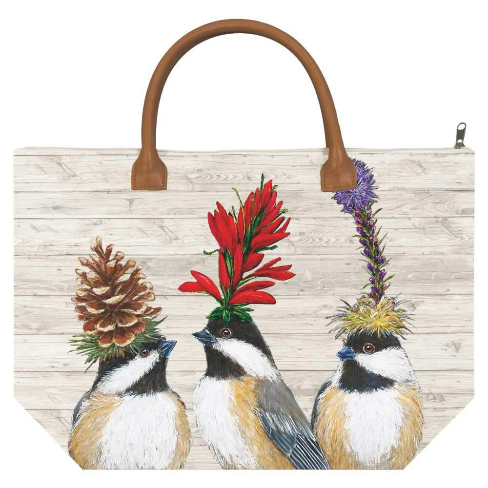 The Chickadee Sisters Canvas Tote Bag – Paperproducts Design