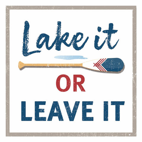 Lake It or Leave It Beverage Napkins