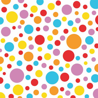 Dots, multicolor Beverage Napkin