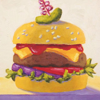 RJG's Cheeseburger Beverage Napkin