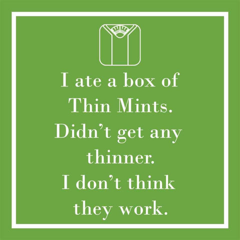 Thin Mints Beverage Napkins