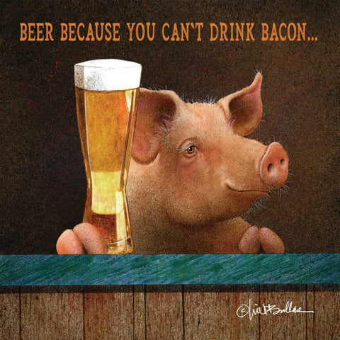 You Can't Drink Bacon Beverage Napkins