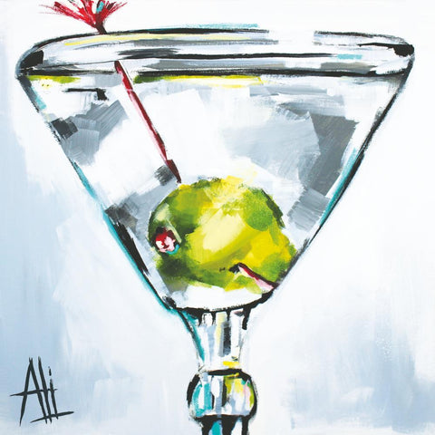The Art of The Martini beverage napkin