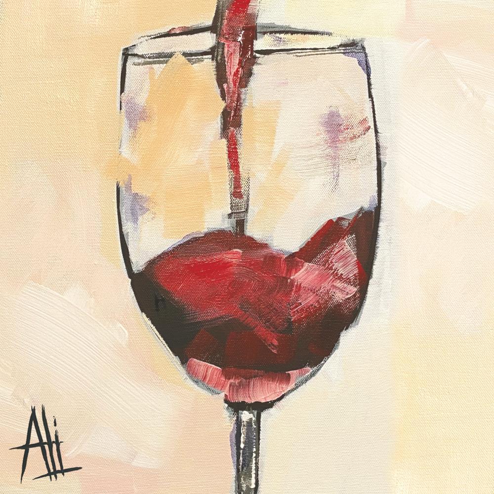 The Art of Wine beverage napkin
