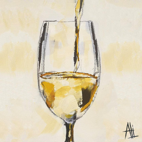 The Art of White Wine Beverage Napkins