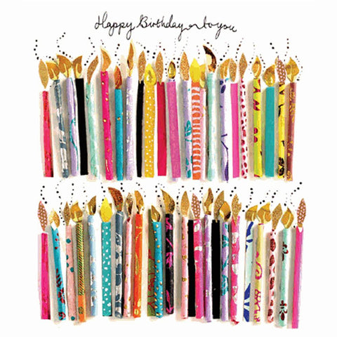 Happy Candles Lunch Napkins