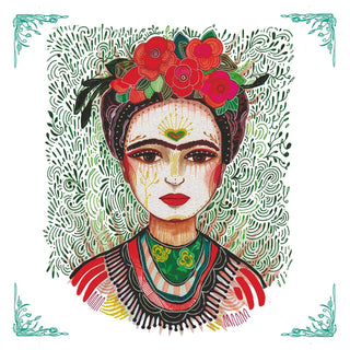 Frida: Memory the Heart Lunch Napkin