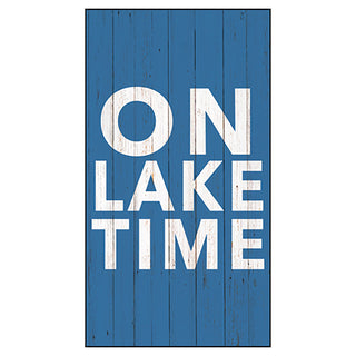 On Lake Time Guest Towel