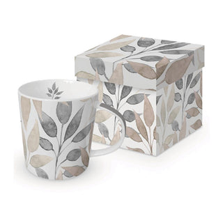 Scandic Leaves, white Gift-Boxed Mug