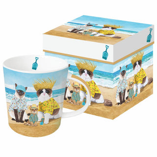 Cats' Beach Party Gift-Boxed Mug