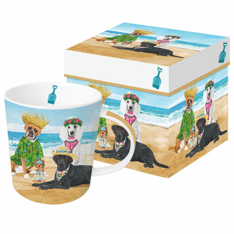 Dogs' Beach Party Gift-Boxed Mug