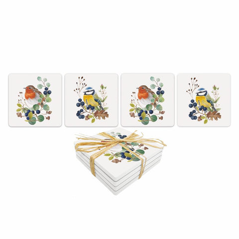 Les Oiseaux Dolomite Coaster Set