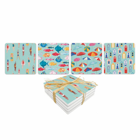 Riviera Dolomite Coaster Set