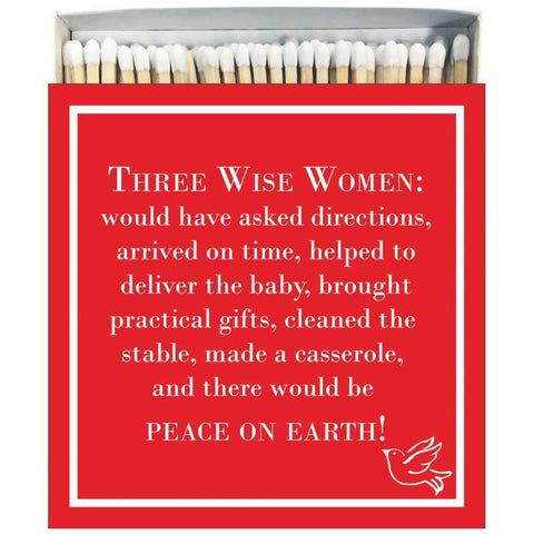 Three Wise Women Square Box Matches