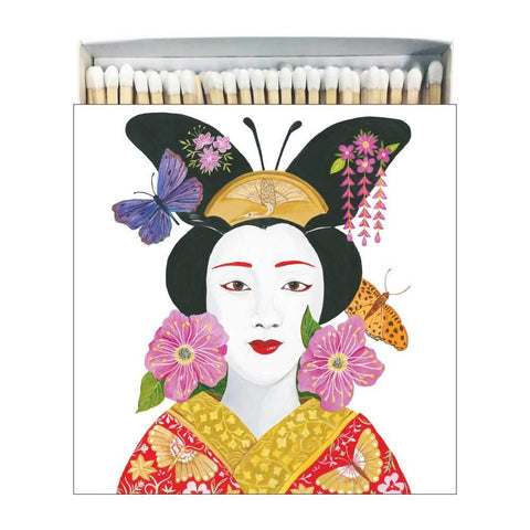 Madame Butterfly Matches Square Box Matches