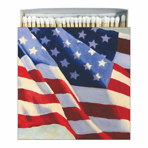 Old Glory Square-Boxed Matches