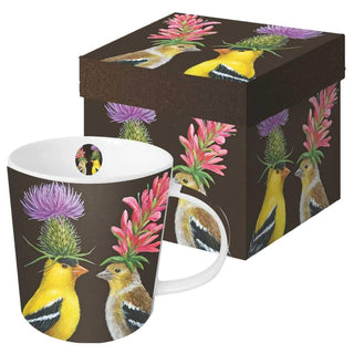 Goldfinch Couple Gift Boxed Mug (min.6)