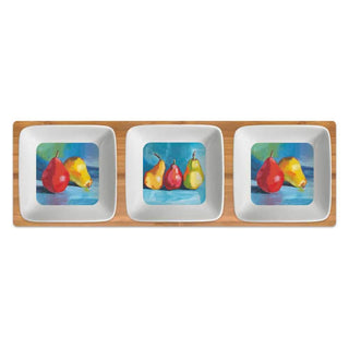 Pear Musée Dipping Dish Set