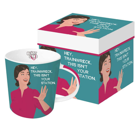 Hey Trainwreck Gift-Boxed Mug