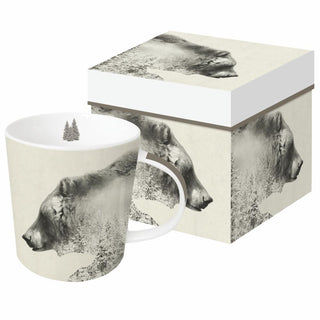 Majestic Bear gift-boxed mug