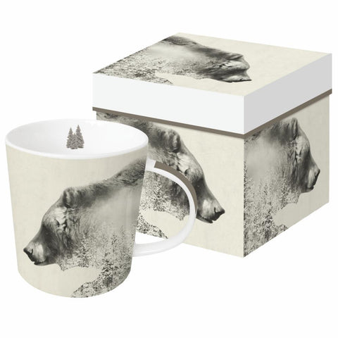 Wintry Owl gift-boxed mug