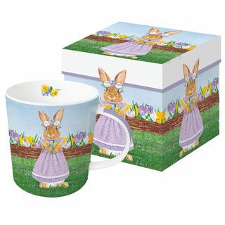 Violet Bunny Gift-Boxed Mug