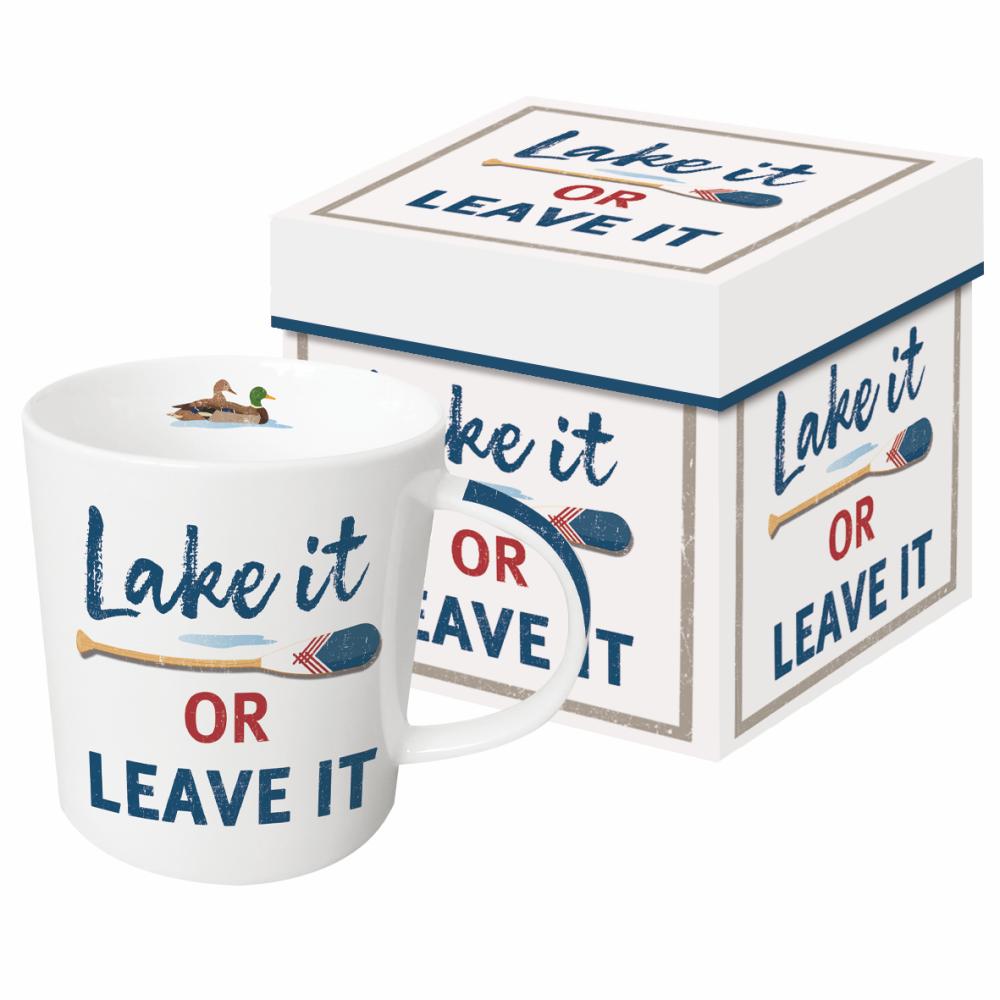 Lake It or Leave It Gift-boxed Mug
