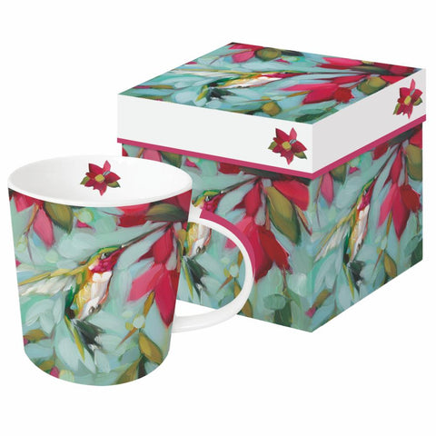Colibri Flowers Gift-Boxed Mug