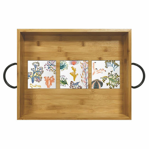 Vicki Sawyer Paperproducts Design The Entourage Wooden Vanity Tray -  Tailored Home