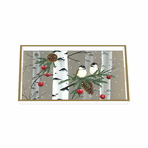 Paperproducts Design 5-Piece L'Olive and Le Tomate Porcelain Crouette Set  with Tray