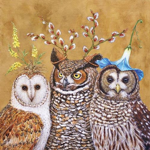 Owl Family Napkins