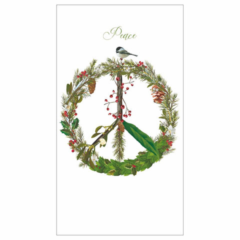 Peace on Earth Guest Towels