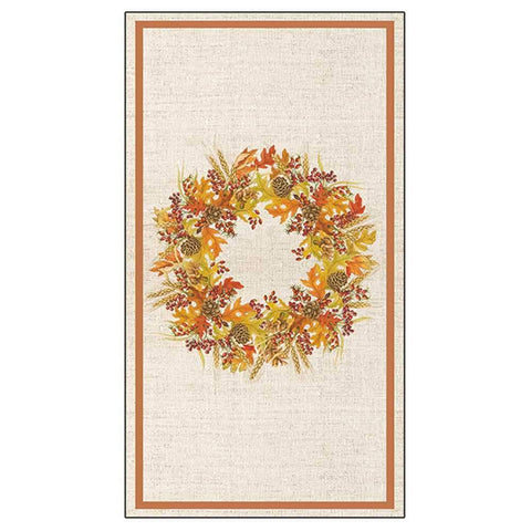 Harvest Wreath Guest Towel