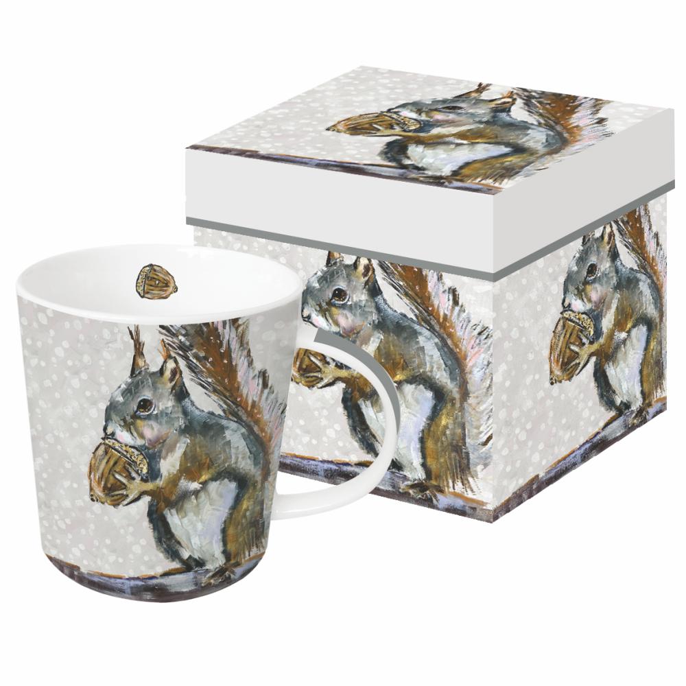 Squirrel Portrait Gift-boxed Mug
