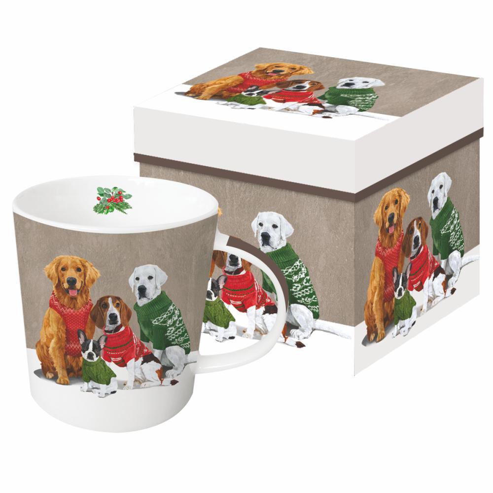 Sweater Dogs Gift-boxed Mug – Paperproducts Design Sweater Dogs Gift-boxed Mug – Paperproducts Design