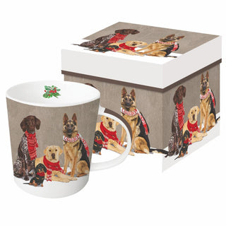 Scarf Dogs Gift-Boxed Mug