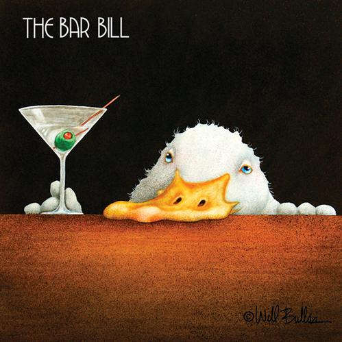 Bar Bill Beverage Napkin (min.12)
