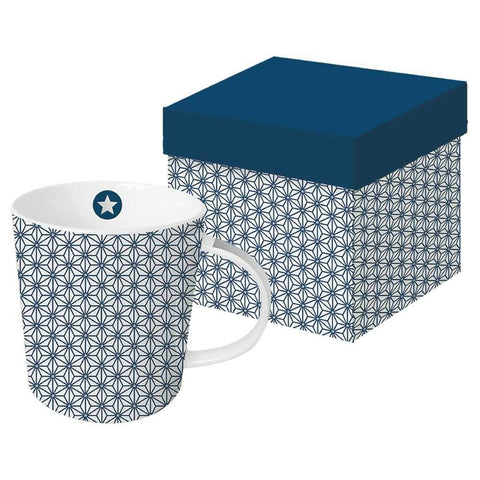 Ginza, Blue Gift-Boxed Mug
