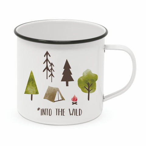 Into the Wild Tin-Enamel Mug