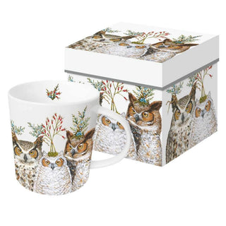 Holiday Hoot Gift-Boxed Mug