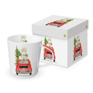 Christmas Taxi Gift-Boxed Mug