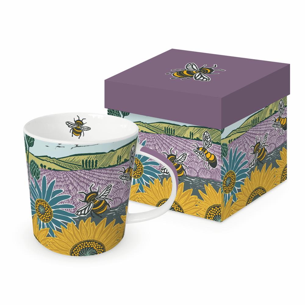 Lavender & Sunflowers Gift-Boxed Mug