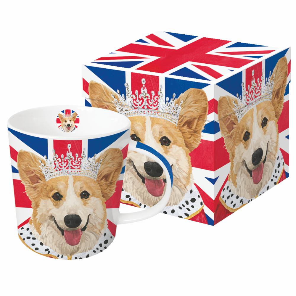 Royal Corgi Gift-Boxed Mug – Paperproducts Design