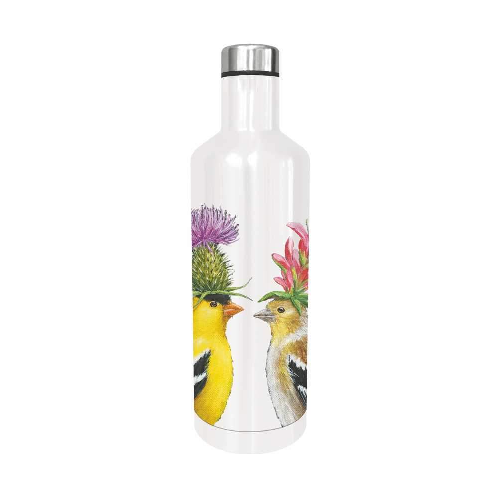 Goldfinch Couple Water Bottle