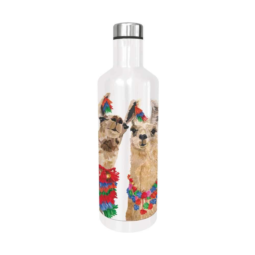 Llama Amigos Water Bottle