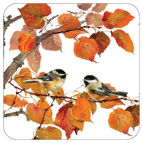 Autumn Birds 7" Paper Plate (min.12)
