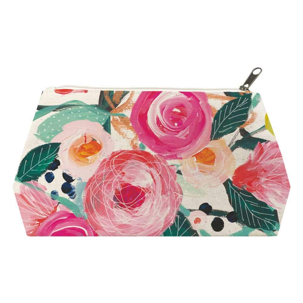 Rose Floral Pencil Pouch